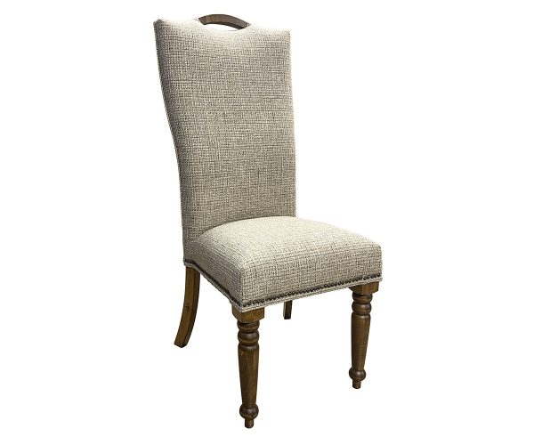 Custom Beaumont Cathedral Arched Side Chair.